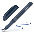 Ручка перьевая Schneider "Easy navy" синяя, 1 картридж, грип, тёмно-синий корпус - фото 320494487