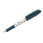 Ручка перьевая Schneider "Zippi Space" синяя, 1 картридж, грип, тёмно-синий-белый корпус - Фото 2