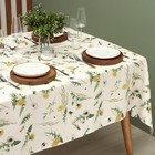 Скатерть «Этель. Одуванчики», 146×220 см, 100% хлопок, саржа 178 г/м² - Фото 2
