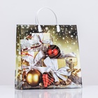 Пакет «Новогодний подарок», мягкий пластик, 30×30 120 мкм. - Фото 2