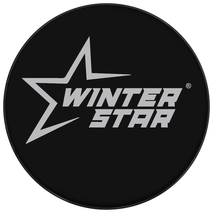Шайба хоккейная Winter Star, детская, d=6 см - фото 1876951637
