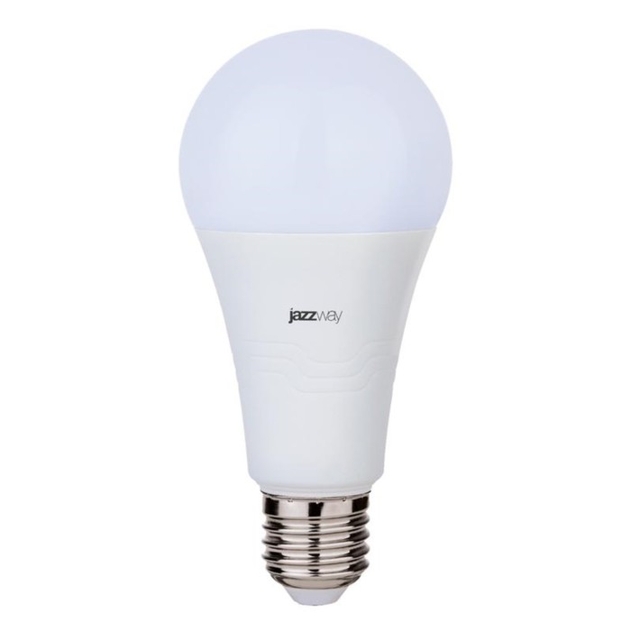 Лампа светодиодная PLED-SP 25Вт A65 5000К холод. бел. E27 230В/50Гц JazzWay 5018082A - Фото 1