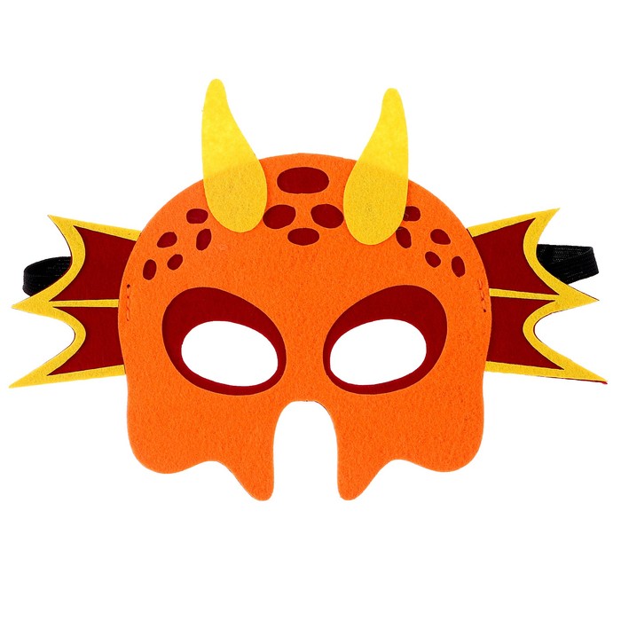 Карнавальная маска «Дракоша» - Фото 1