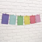 Фоторамки на прищепках «Цветные», 6 шт. - Фото 5