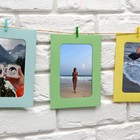 Фоторамки на прищепках «Цветные», 6 шт. - Фото 6