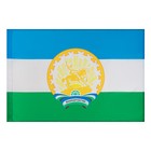 Флаг Башкортостана, 90 х 135 см, полиэфирный шёлк, без древка - фото 320832981