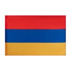 Флаг Армения, 90 х 135 см, полиэфирный шёлк, без древка - фото 109511234