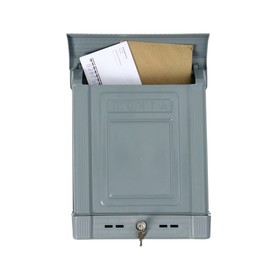 Ящик почтовый с замком, вертикальный, МИКС
