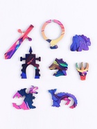 Фигурный пазл «Дракон», в деревянной коробке, 80 деталей - Фото 5