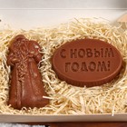 Шоколадные фигурки "Дед Мороз и Новогодняя медаль" - Фото 2
