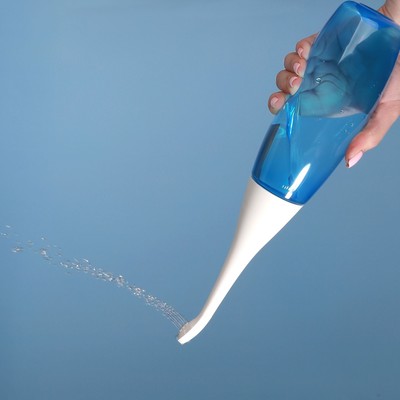 Портативный душ - биде, со сменной насадкой, 450 мл, синие