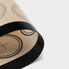 Силиконовый коврик для макаронс армированный «Макарон.Плюс», 42×29,5 см, цвет МИКС - фото 7849611