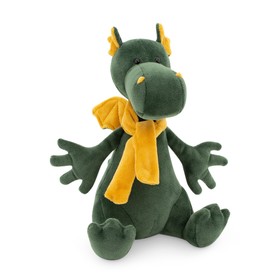 Мягкая игрушка «Дракончик Загребука», 20 см, цвет зеленый