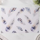 Набор салфеток сервировочных на стол Доляна «Легкость», 4 шт, 30×45 см, цвет белый - Фото 5