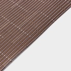 Набор салфеток сервировочных на стол Доляна «Шер», 4 шт, 30×45 см, цвет коричневый - фото 4402551