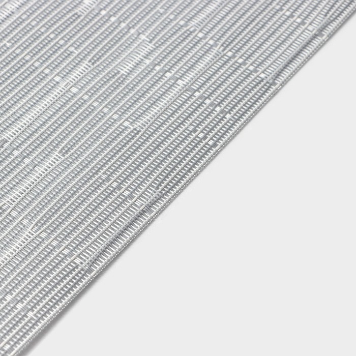 Набор салфеток сервировочных Доляна «Шер», 4 шт, 30×45 см, цвет серый