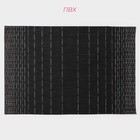 Салфетки сервировочные на стол Доляна «Инь», 4 шт., 30×45 см, чёрные - Фото 3