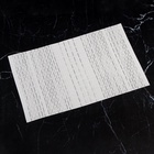 Салфетки сервировочные на стол Доляна «Ян», 4 шт., 30×45 см, белые - Фото 5