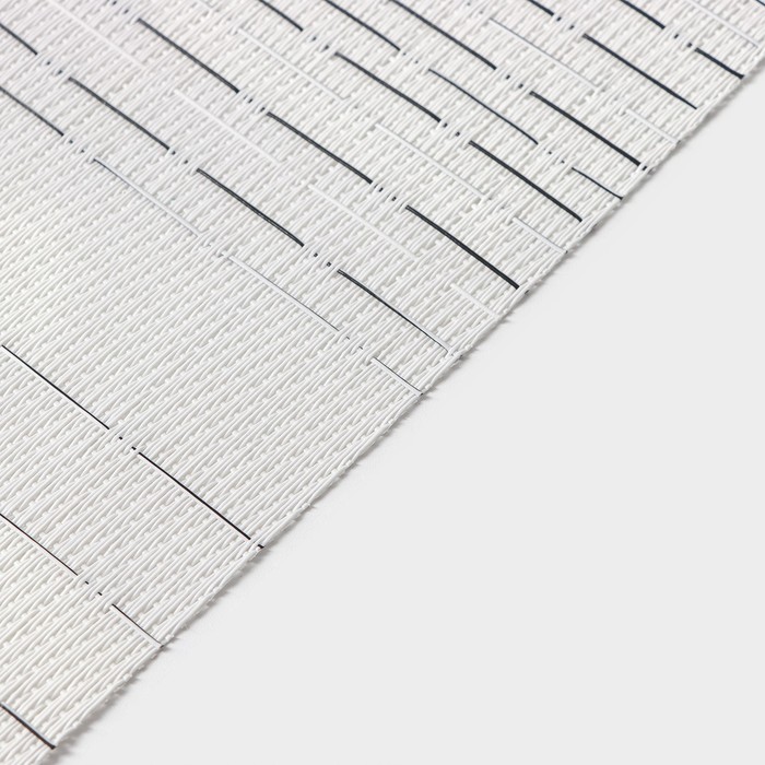 Набор салфеток сервировочных Доляна «Ян», 4 шт, 30×45 см, цвет белый