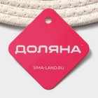 Салфетка сервировочная на стол Доляна «Мира», d=38 см, серая, рисунок МИКС - Фото 9