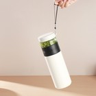 Термос для чая и кофе, 500 мл, нержавеющая сталь, бежевый - Фото 3