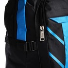 Рюкзак на молнии с увеличением, 65Л, 4 наружных кармана, цвет синий - Фото 7
