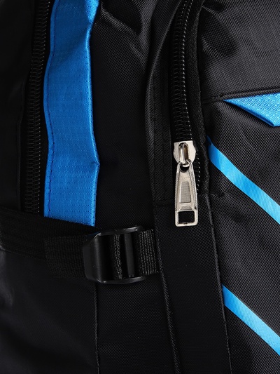 Рюкзак туристический, 40 л, с увеличением, с карманами, Fashion sport, чёрный