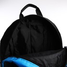Рюкзак на молнии с увеличением, 65Л, 4 наружных кармана, цвет синий - Фото 9