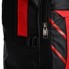 Рюкзак на молнии с увеличением, 65Л, 4 наружных кармана, цвет красный - фото 7849869