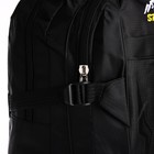 Рюкзак на молнии с увеличением, 65Л, 4 наружных кармана, цвет чёрный - фото 7849887