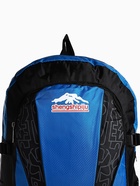 Рюкзак туристический, 35 л, с увеличением, с карманами, Mountains, чёрный/синий - Фото 5