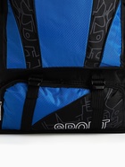 Рюкзак туристический, 35 л, с увеличением, с карманами, Mountains, чёрный/синий - Фото 6