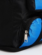 Рюкзак туристический, 35 л, с увеличением, с карманами, Mountains, чёрный/синий - Фото 8