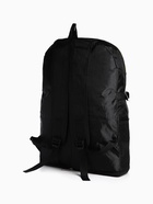 Рюкзак туристический, 35 л, с увеличением, с карманами, Mountains, чёрный/зелёный - Фото 3