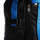 Рюкзак на молнии с увеличением, 55Л, 5 наружных карманов, цвет синий - фото 7850004