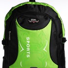 Рюкзак на молнии с увеличением, 55Л, 5 наружных карманов, цвет зелёный - фото 7850019
