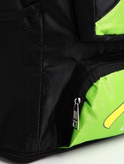 Рюкзак туристический, 35 л, с увеличением, с карманами, Sport XLS, чёрный/зелёный - Фото 8