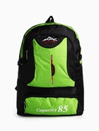 Рюкзак туристический, 35 л, с увеличением, с карманами, Capacity 85, чёрный/зелёный - Фото 2