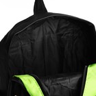 Рюкзак на молнии с увеличением, 55Л, 5 наружных карманов, цвет зелёный - фото 7850050