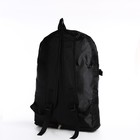 Рюкзак на молнии с увеличением, 55Л, 5 наружных карманов, цвет чёрный - фото 7850061