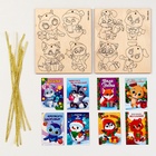 Заготовки для творчества. Набор ёлочных подвесок для росписи «Новый год!» - Фото 4