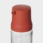 Бутыль стеклянная для соусов и масла Доляна «Коралл», 360 мл, 6,5×20,7 см - фото 7850160