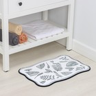 Коврик для дома Доляна «Ливьен», 40×60 см, белый - Фото 2