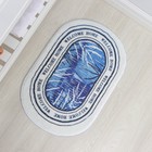 Коврик для дома Доляна «Tonight», 40×60 см, цвет синий - Фото 6