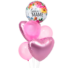 Букет из шаров 12", 19" «Любимой маме», фольга, латекс, 7 шт. - фото 8999069