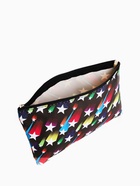 Косметичка-пенал на молнии, плоская, с рисунком «Комета», чёрная - Фото 3