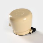 Чайник эмалированный, 3.5 л, без деколи, цвет бежевый - Фото 4