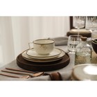 УЦЕНКА Чайная пара фарфоровая Magistro «Церера», 2 предмета: чашка 250 мл, блюдце d=16.5 см, цвет белый - Фото 9