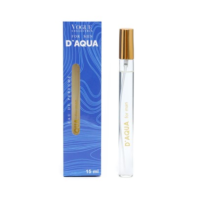 УЦЕНКА Парфюмерная вода мужская D`aqua (по мотивам G.Armani), 15 мл