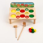 Детская развивающая игра стучалка «Поймай суслика» 32 × 20 × 4,5 см - фото 7850833